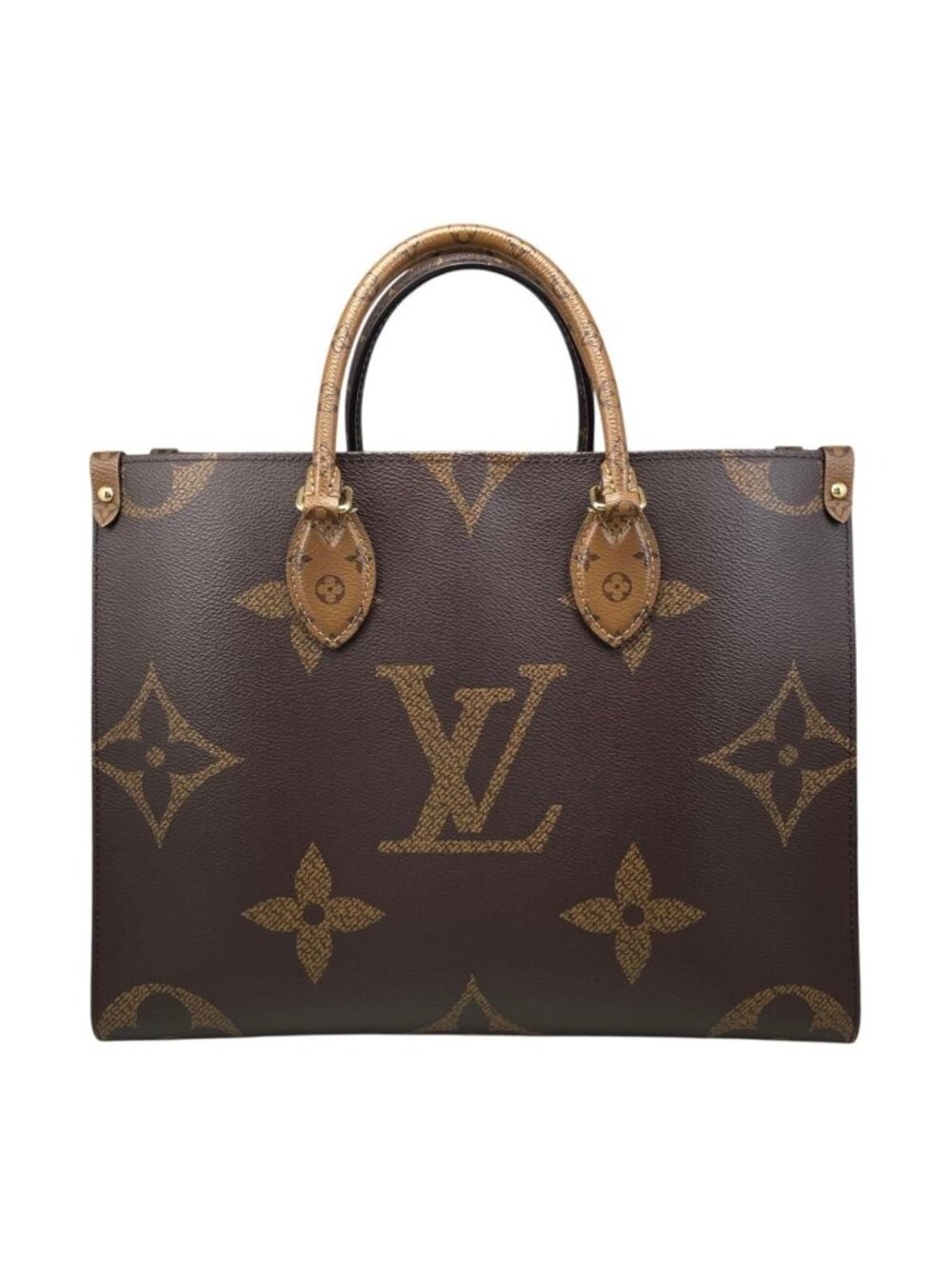 Louis Vuitton Tote Bag On The Go MM Monogram Reverse